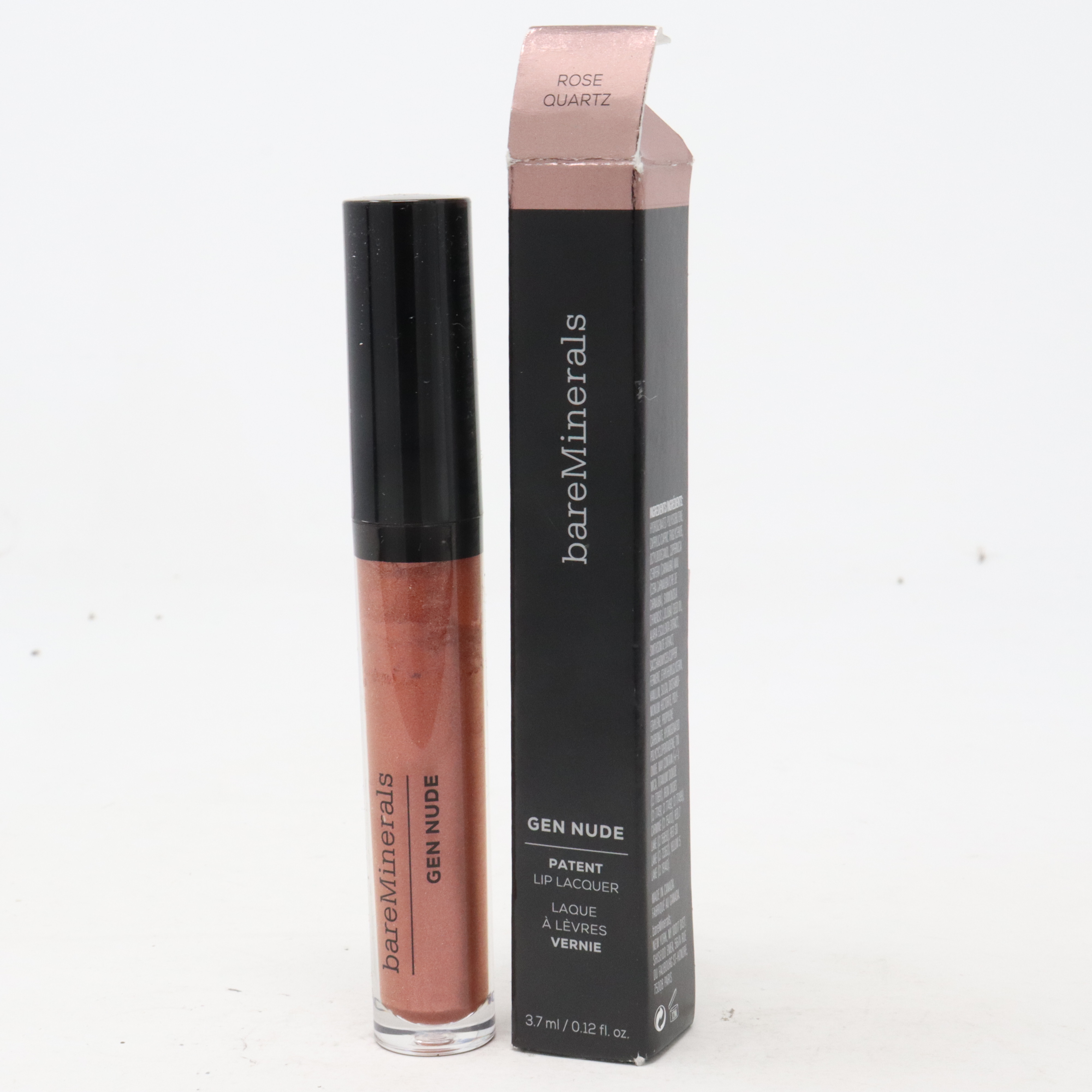 BareMinerals Gen Nude Patent Lip Lacquer Smoky Topaz 0 12 Oz For Sale