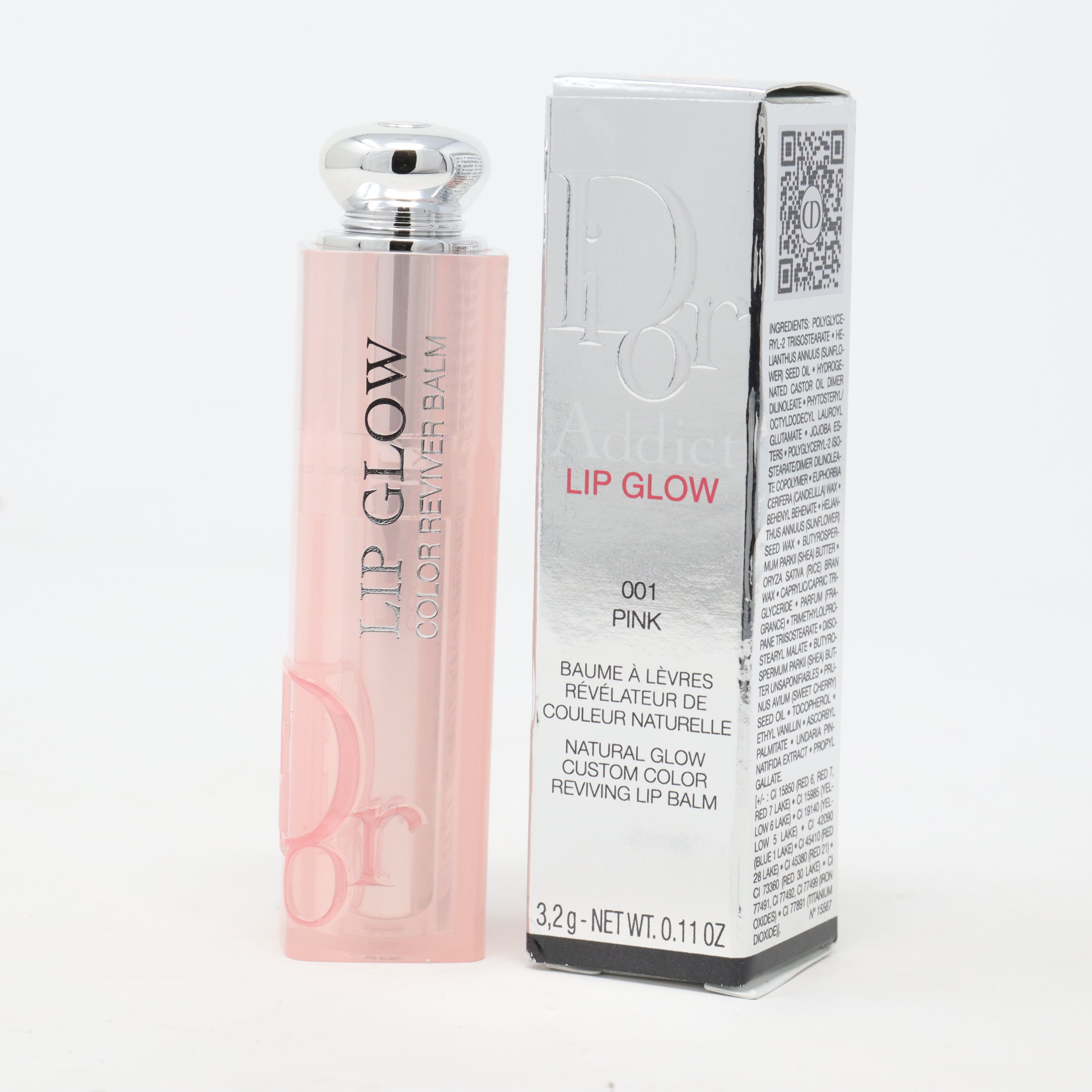 Dior Addict eBay 0.11oz/3.2g New Reviving | With Lip Box Glow Balm Lip