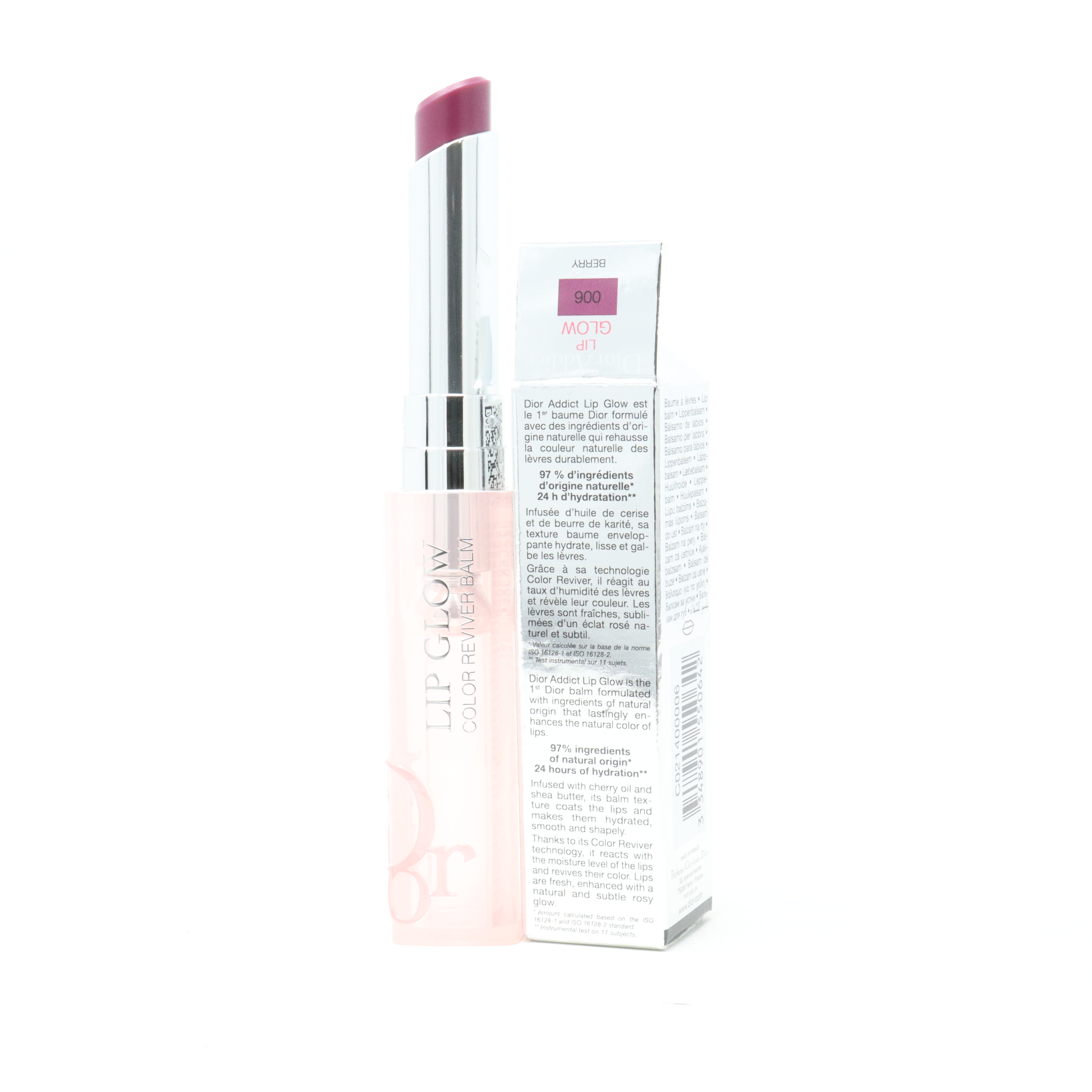 Addict Lip Glow 0.11oz/3.2g With eBay New Balm Dior | Box Reviving Lip