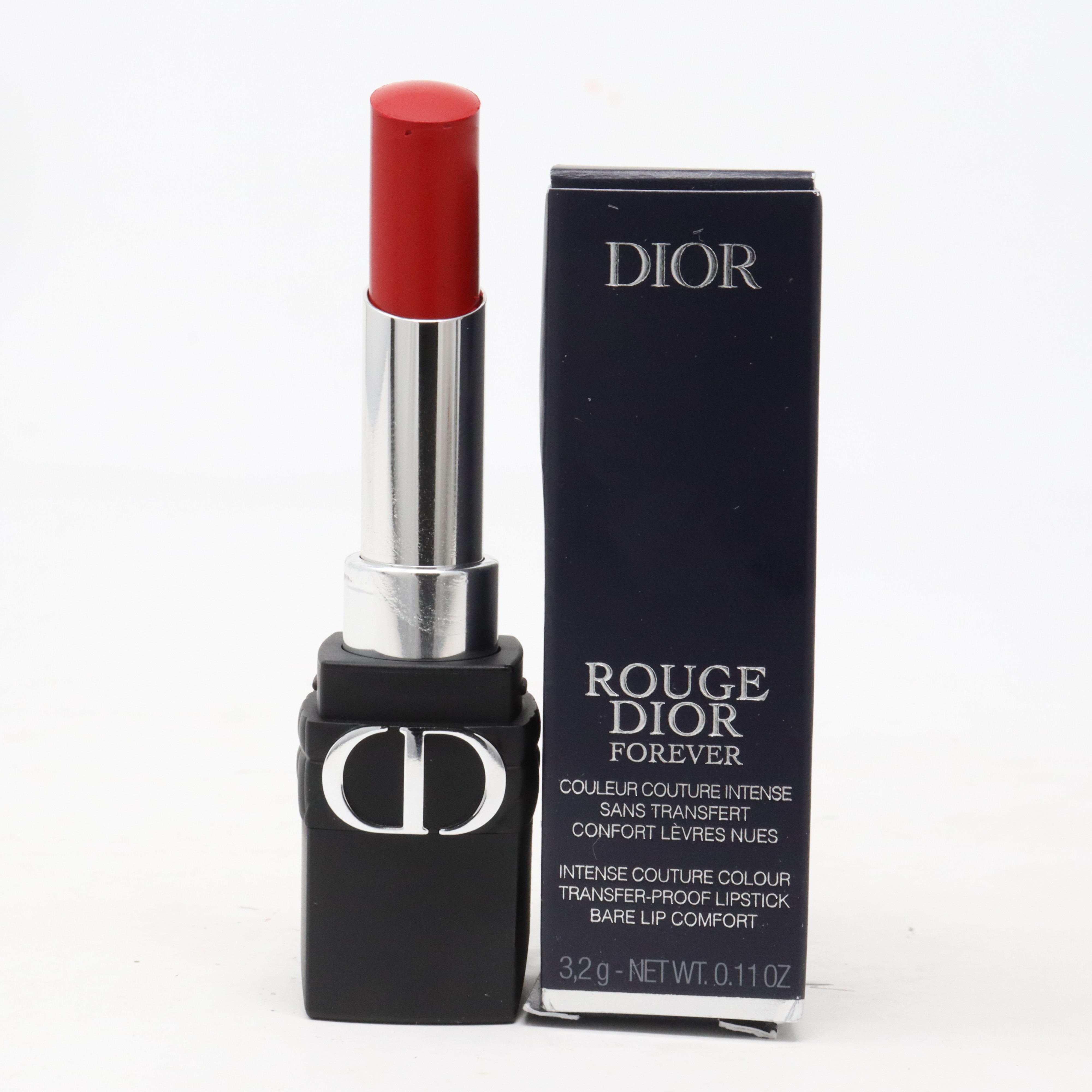 Dior Rouge Dior Forever Lipstick 0.11oz/3.2g New With Box | eBay