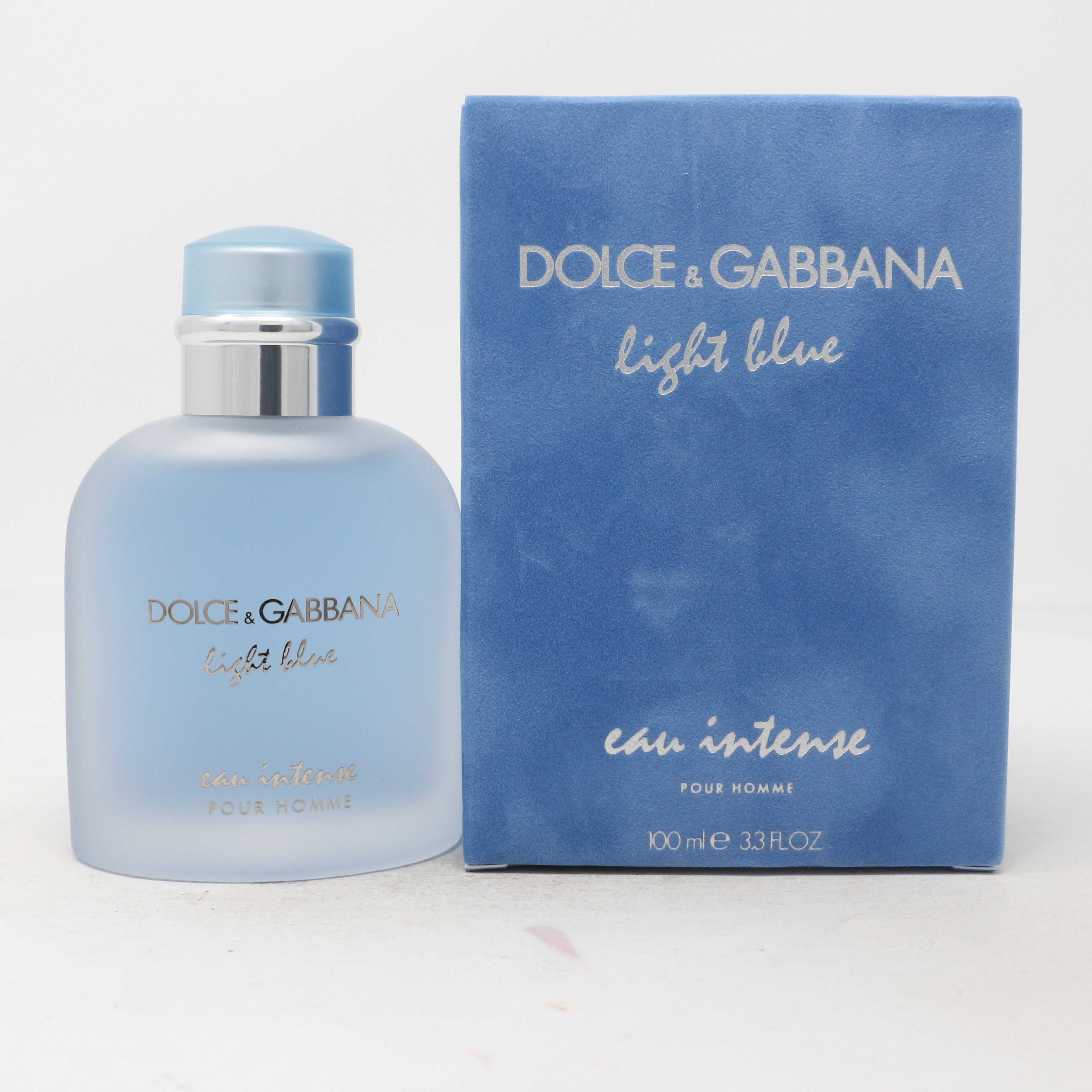 Light Blue Eau Intense by Dolce & Gabbana Eau De Parfum For Men 3.3oz ...