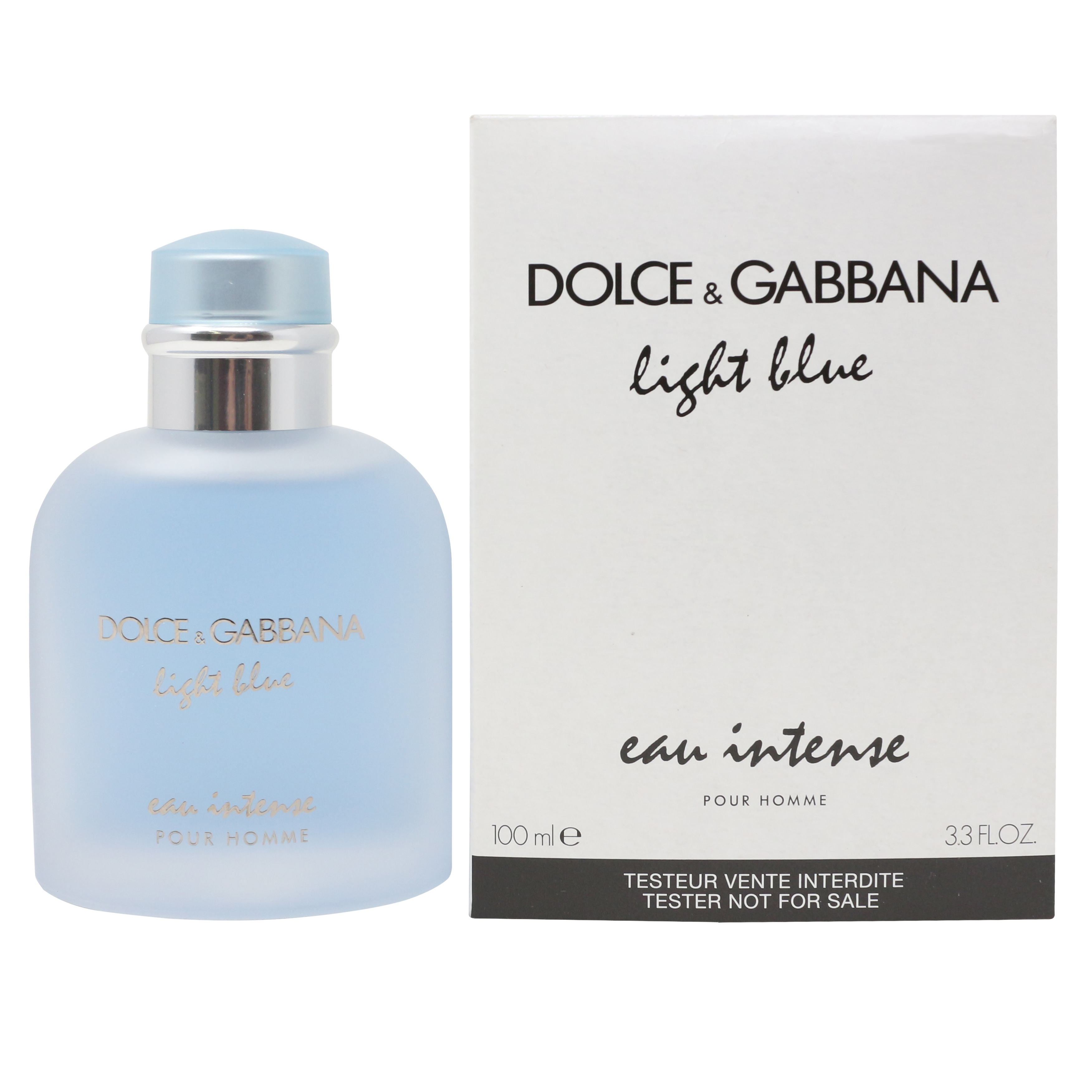 Light Blue Eau Intense Pour Homme by Dolce & Gabbana Edp 3.3oz New In ...