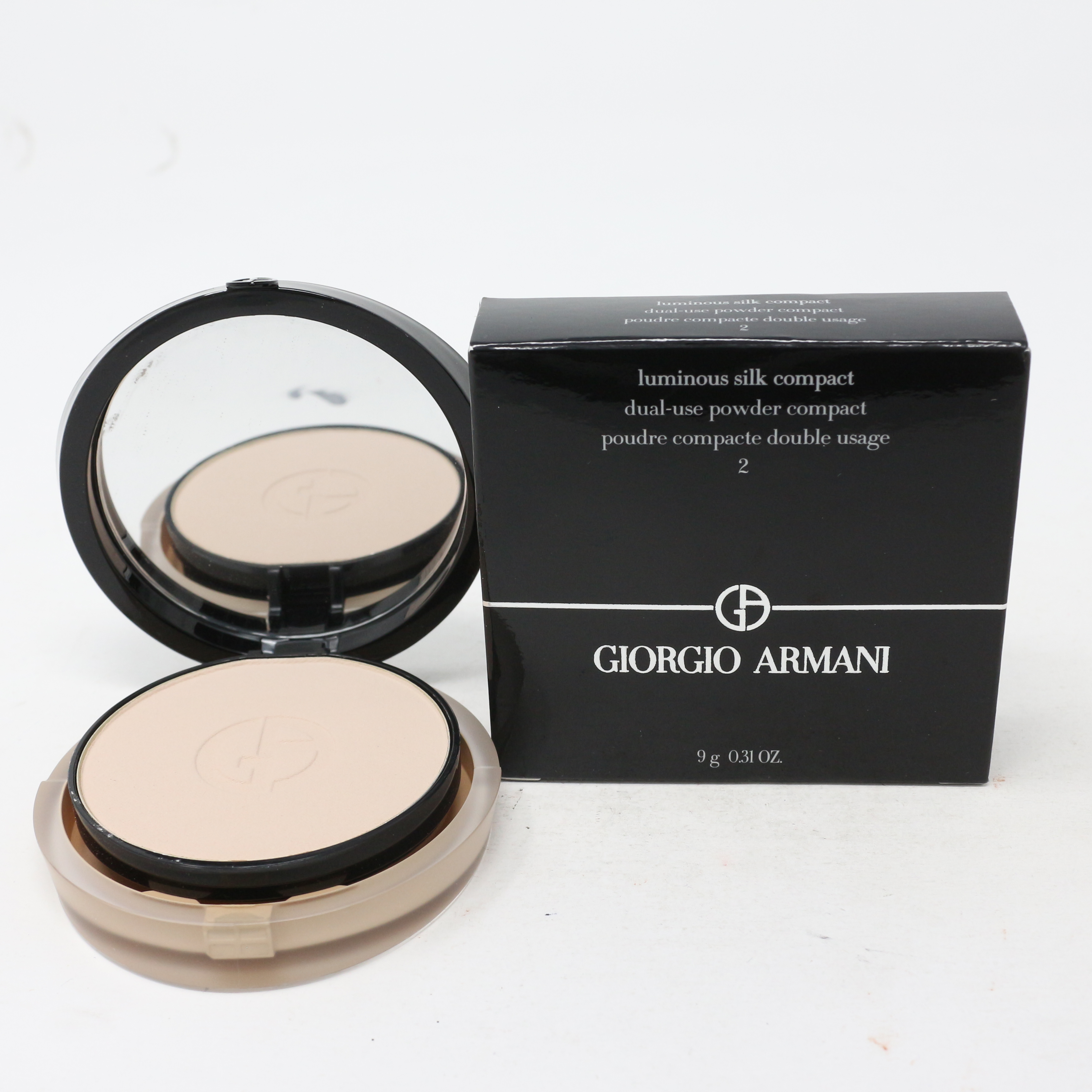 giorgio armani silk compact