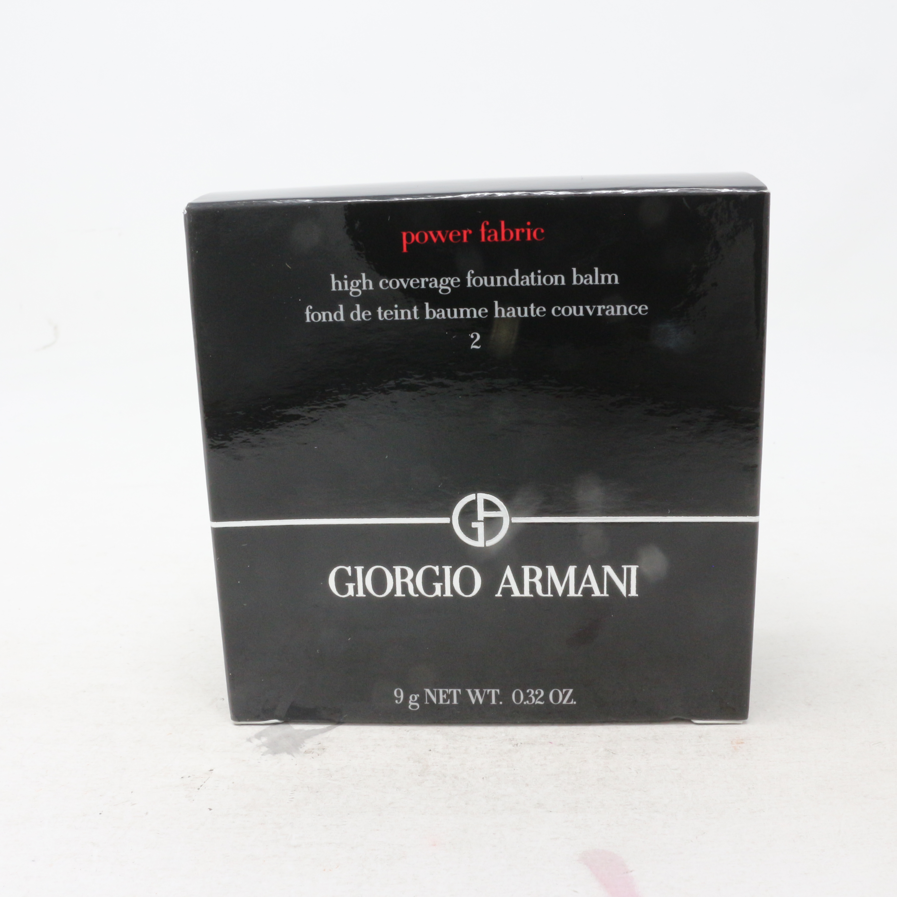 Giorgio Armani Power Fabric Compact Foundation 0.32oz/9g New With Box