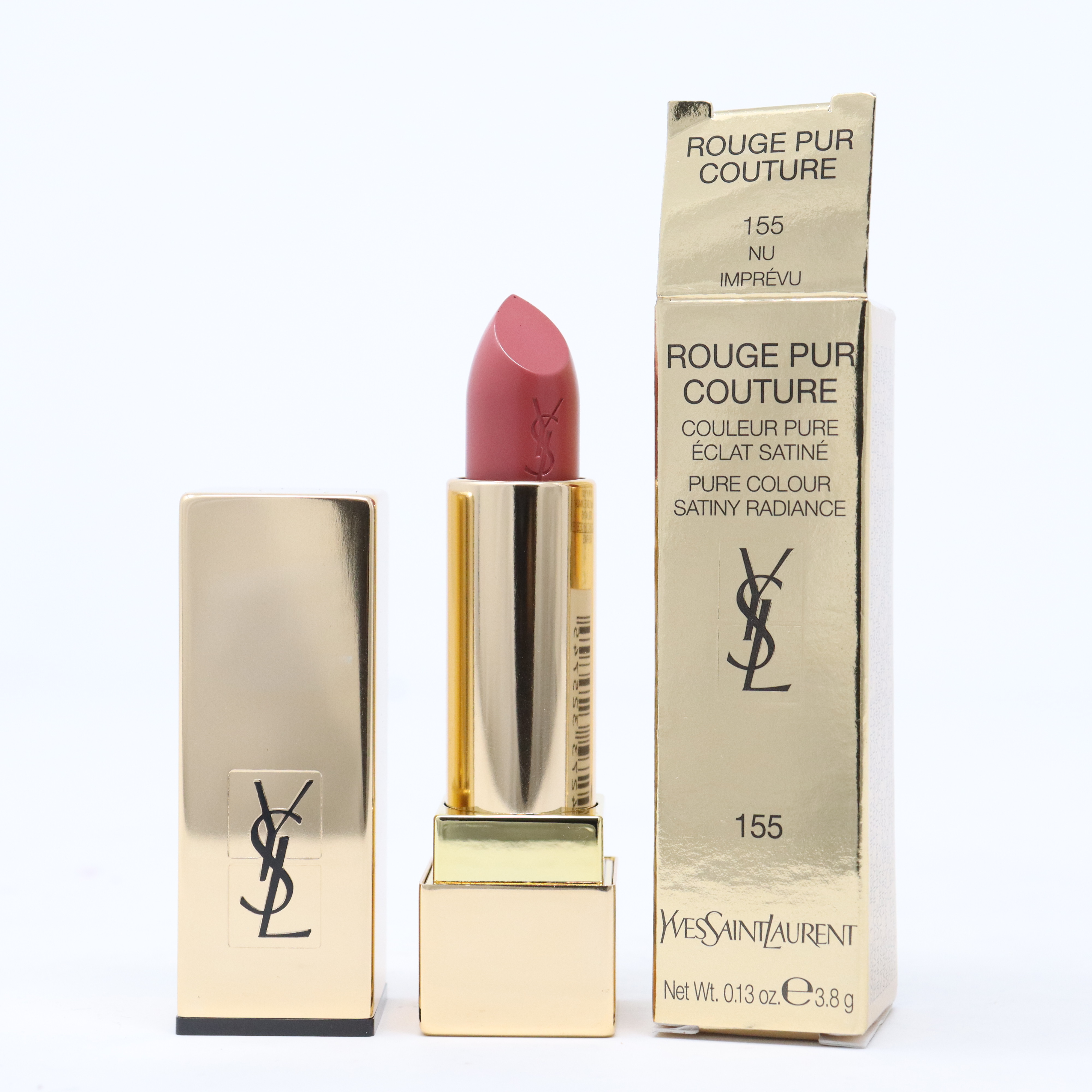 Yves Saint Laurent Rouge Pur Couture Satin Radiance Lipstick.20oz/6ml ...