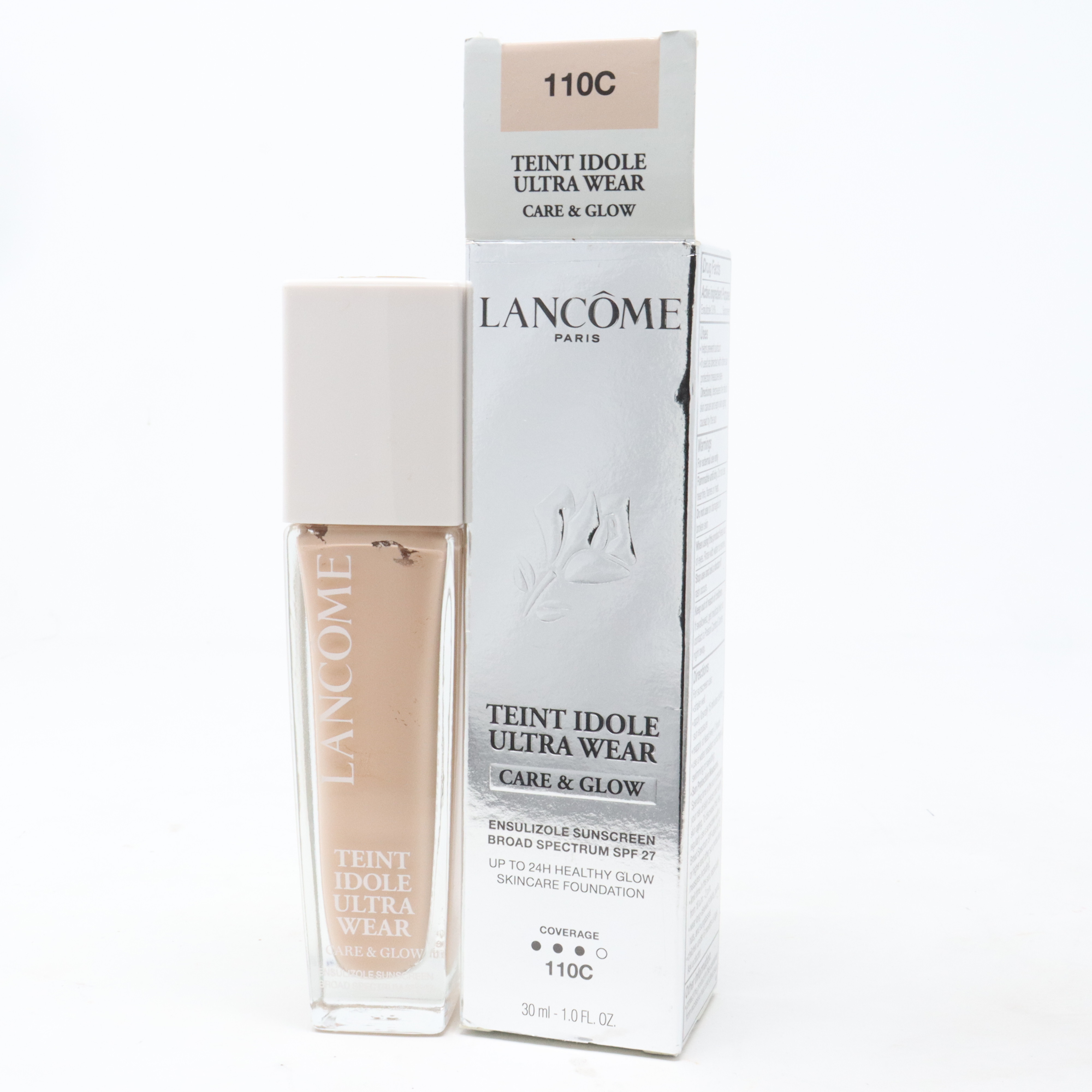 Lancome Teint Idole Ultra Wear Care & Glow 1.0oz/30ml New With Box