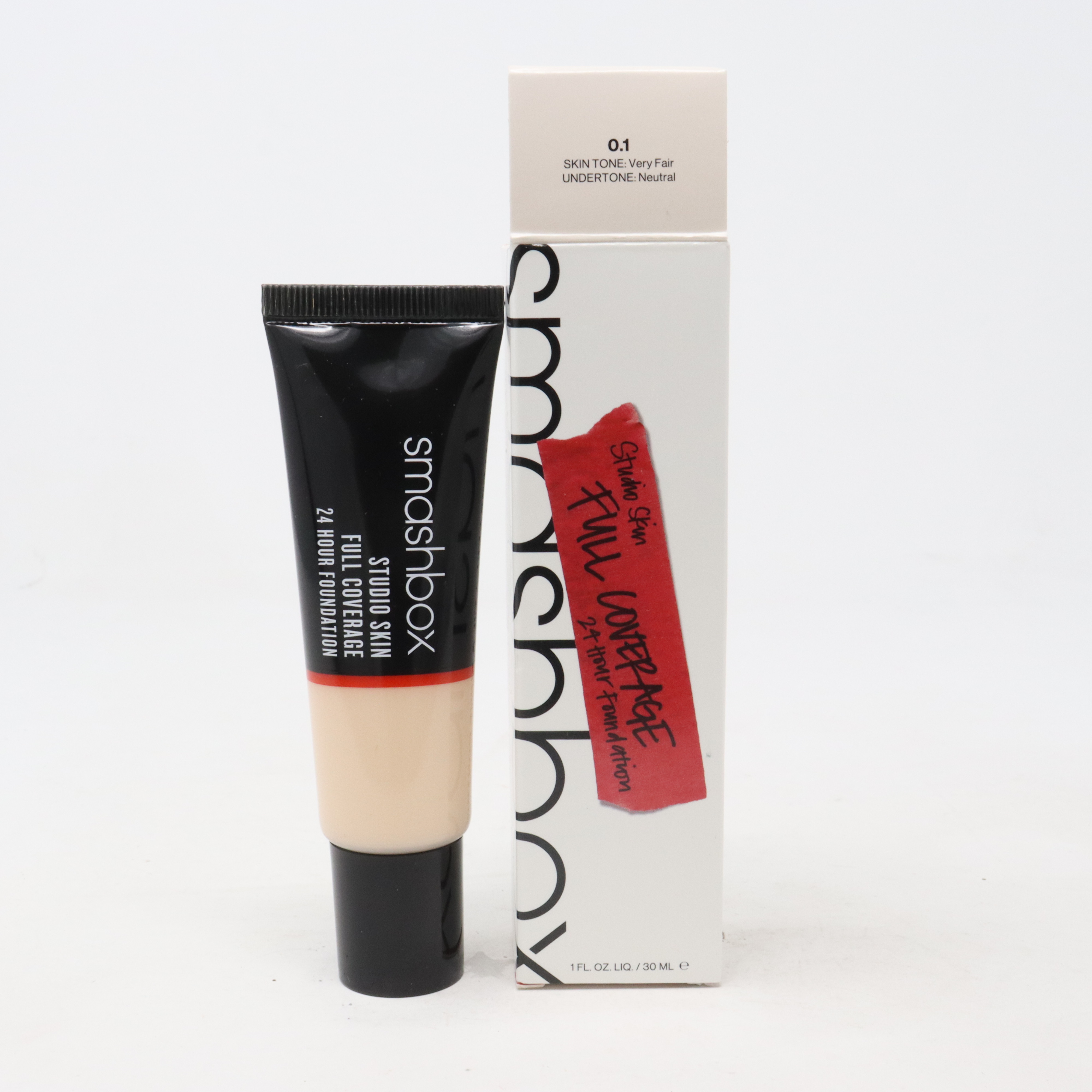 Smashbox Studio Skin Full Coverage 24 Hour Foundation /30ml New With  Box | eBay