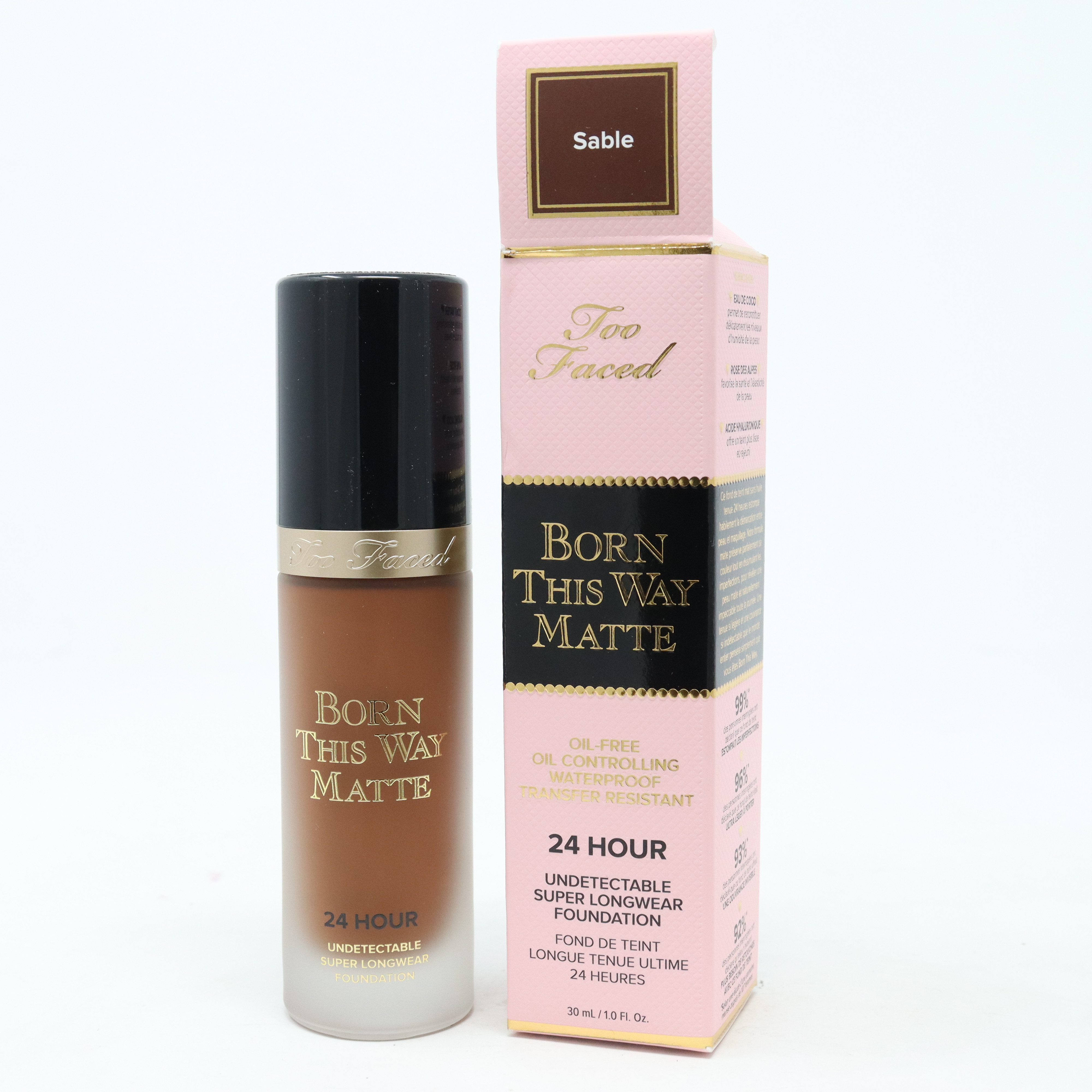 Too Faced Born This eBay New Matte 1.0oz/30ml Foundation With | Box Hour 24 Way