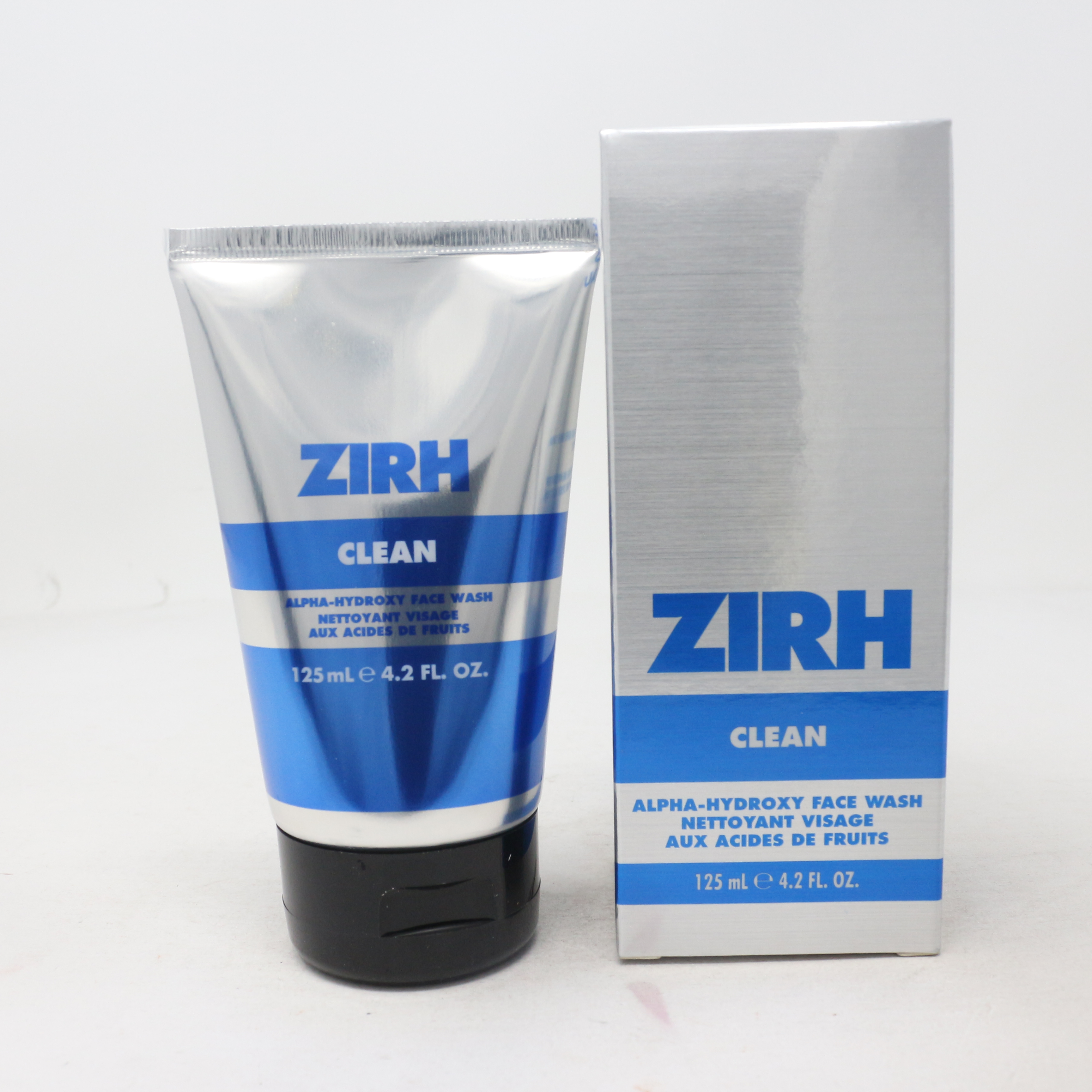Zirh Clean AlphaHydroxy Face Wash 4.2oz/125ml New eBay