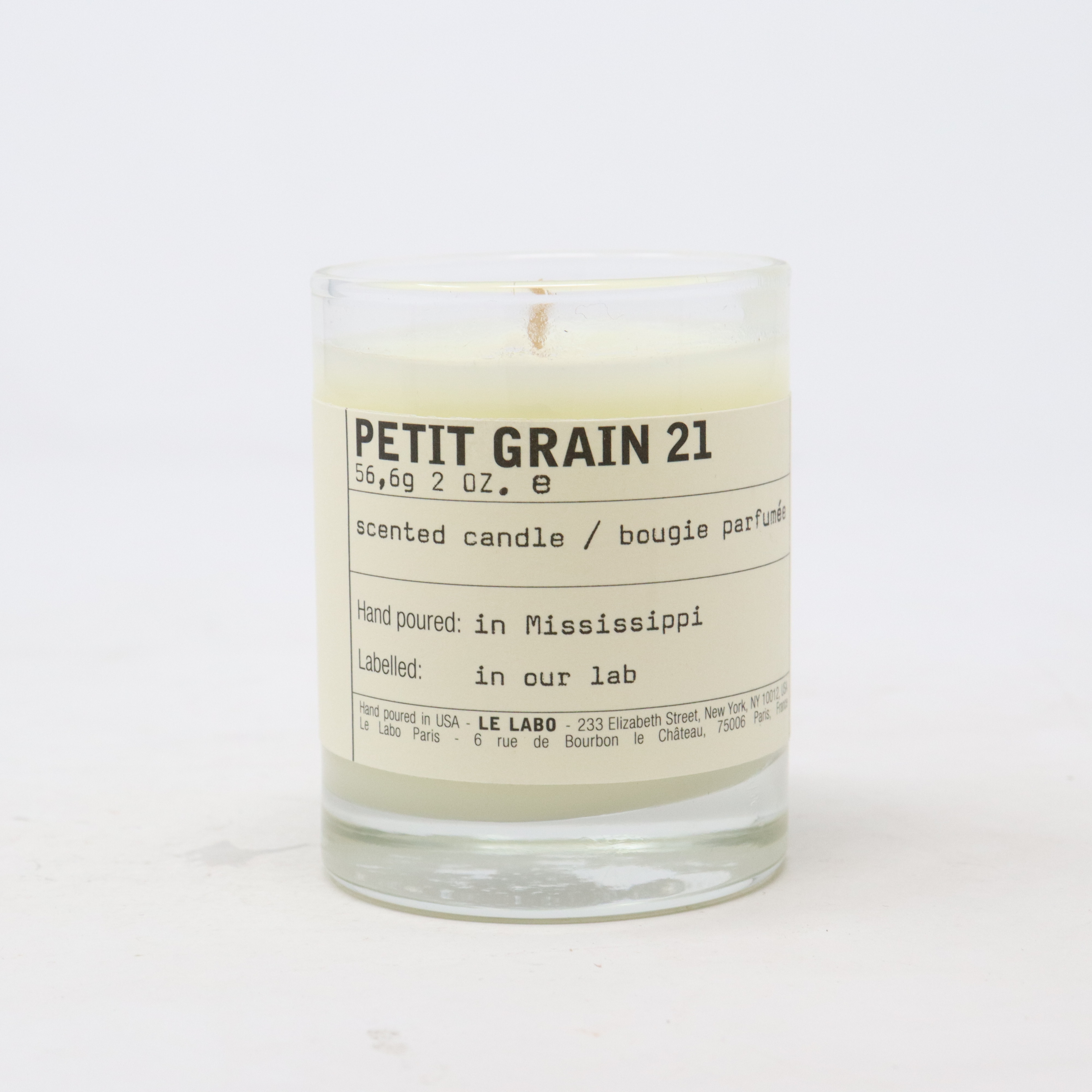 Le Labo Petit Grain 21 Mini Classic Candle 2.0oz/56g New