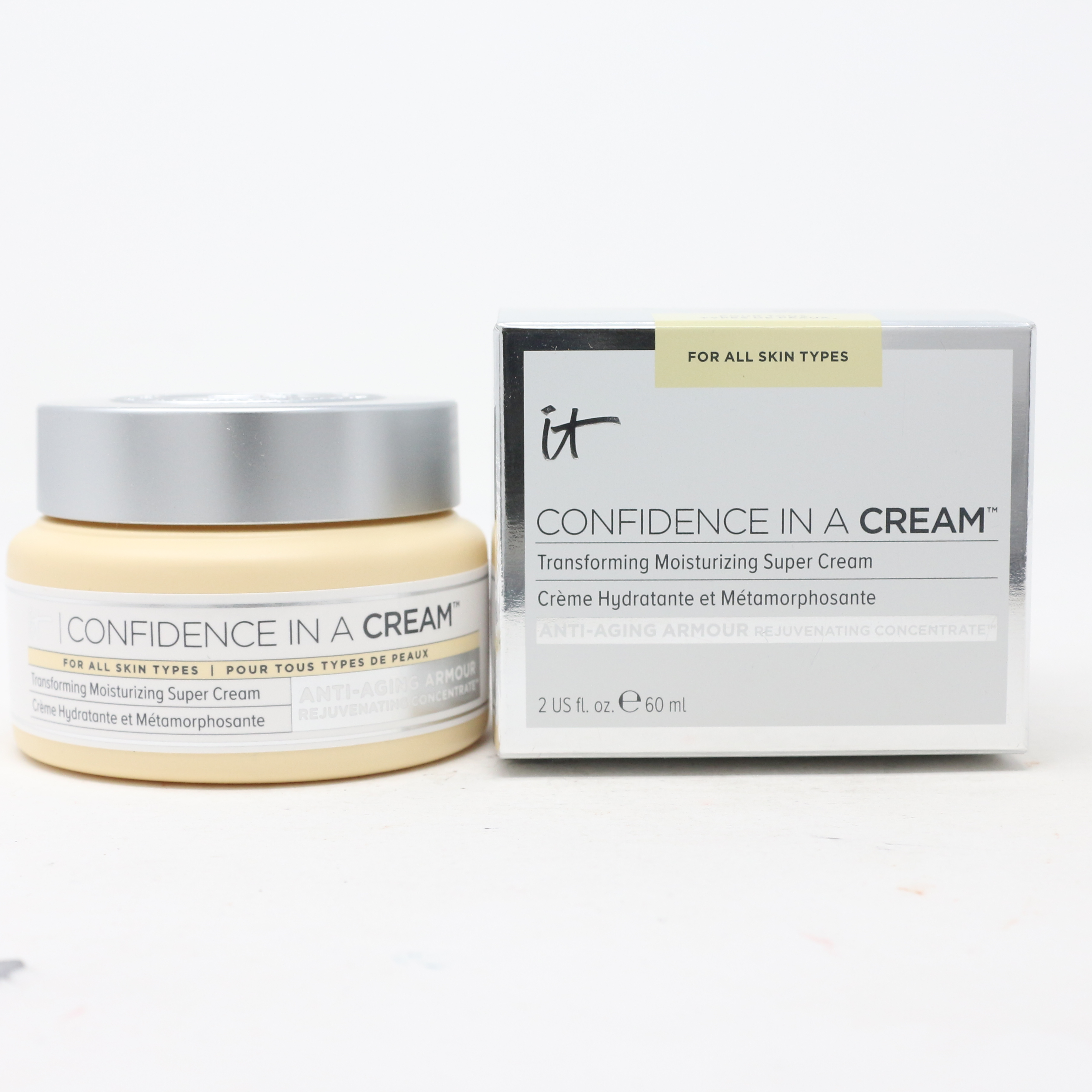 It Cosmetics Confidence In A Cream Hydrating Moisturizer 2oz/60ml New ...