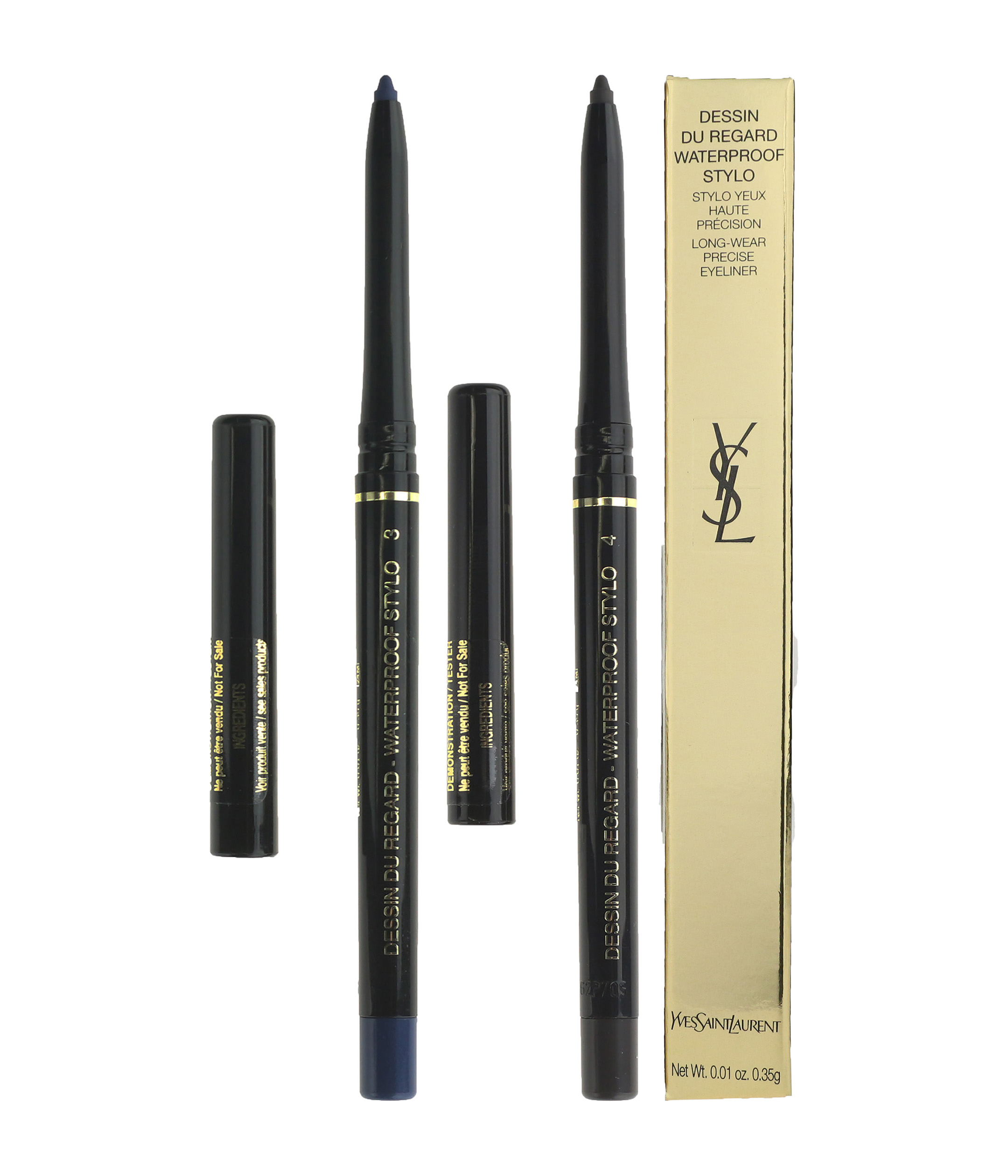 Details About Ysl Dessin Du Regard Waterproof Stylo 01 Oz 35g Inbox Check The Description